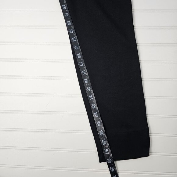HUE Women's Pointe 7/8 Black Rayon Blend Pocketed Slit Ankle Leggings Size L NWT - Picture 14 of 14